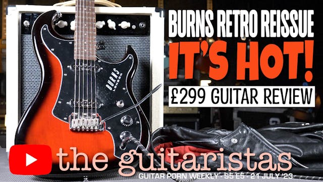 Burns London Short Scale Jazz Guitar ...