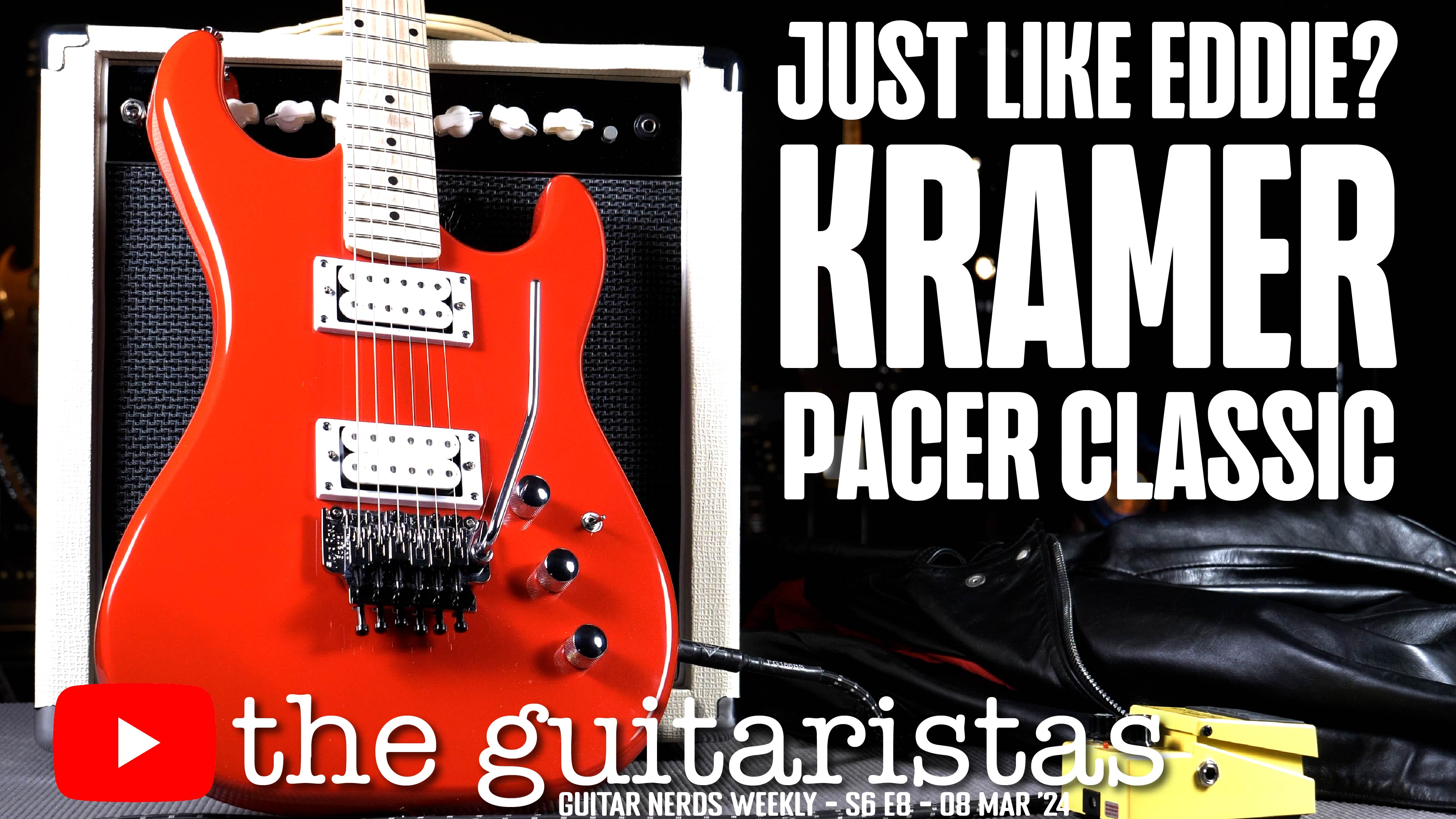 My First Floyd Rose Guitar 🎸 Kramer Pacer Classic Review