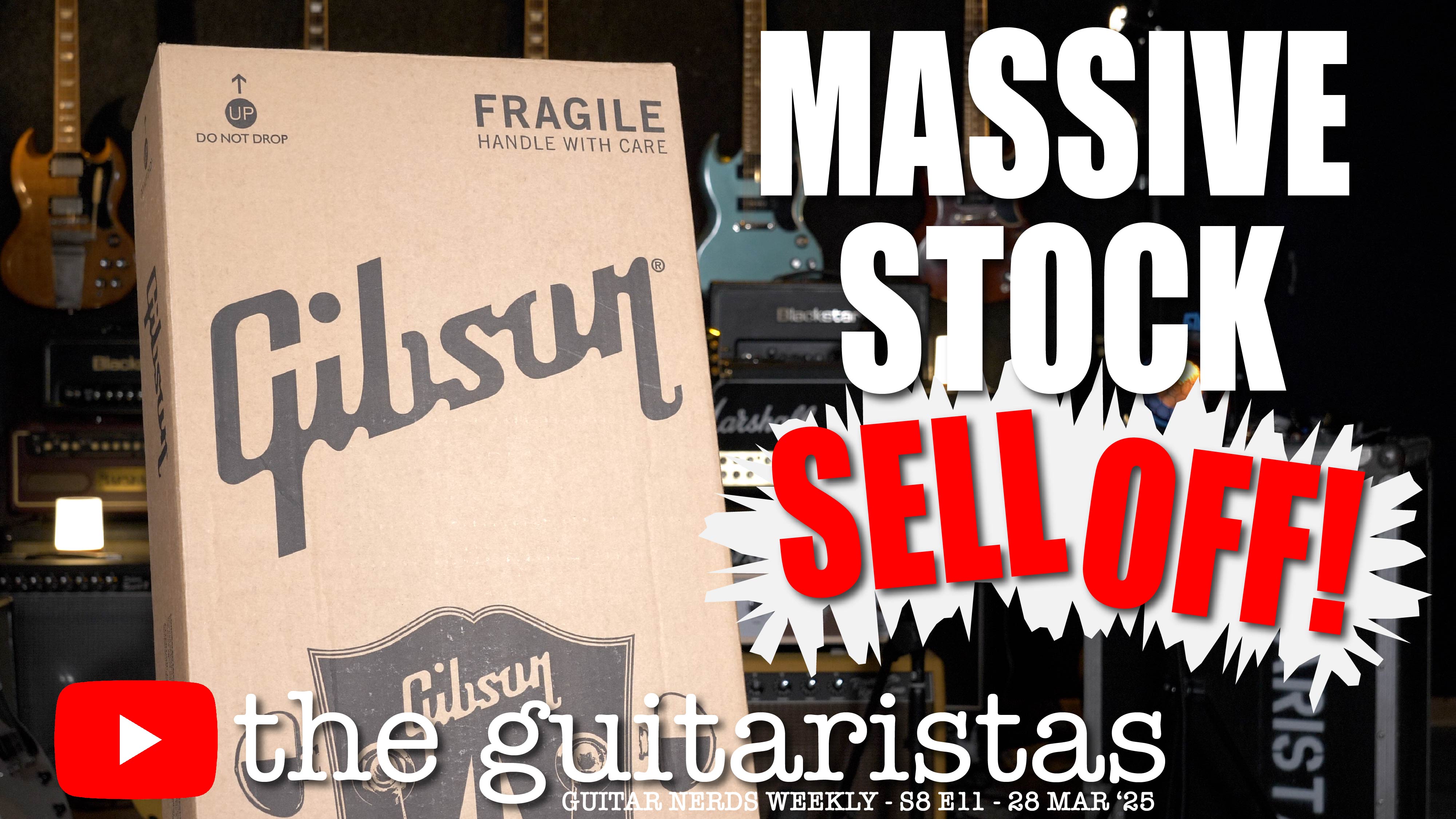 Massive Gibson Stock Clearance Discounts 🎸 Are They Making Too Many Guitars? 🤔