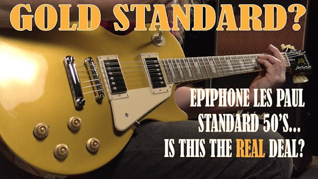 Epiphone Les Paul Standard 50's - Gol...