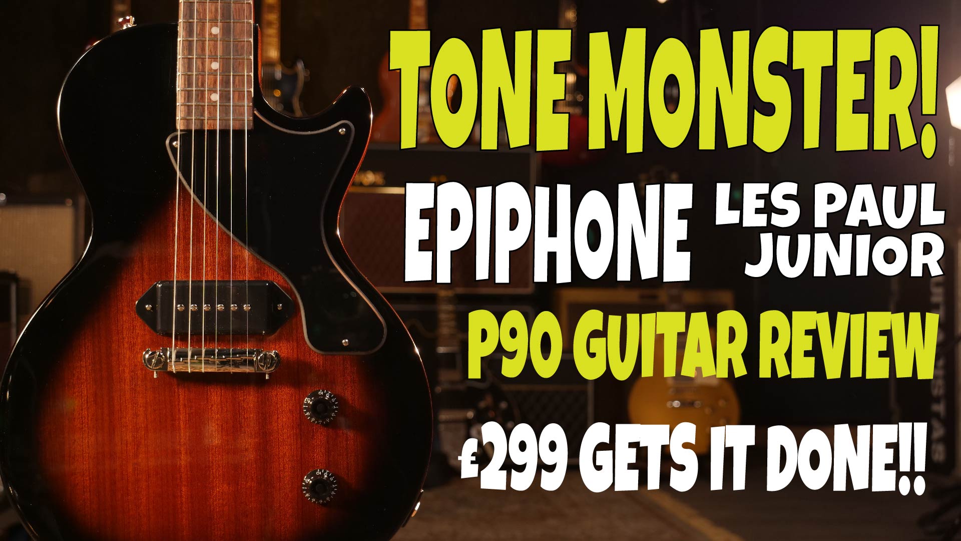 Epiphone Les Paul Junior - P90 Guitar Review - Inspired By Gibson
