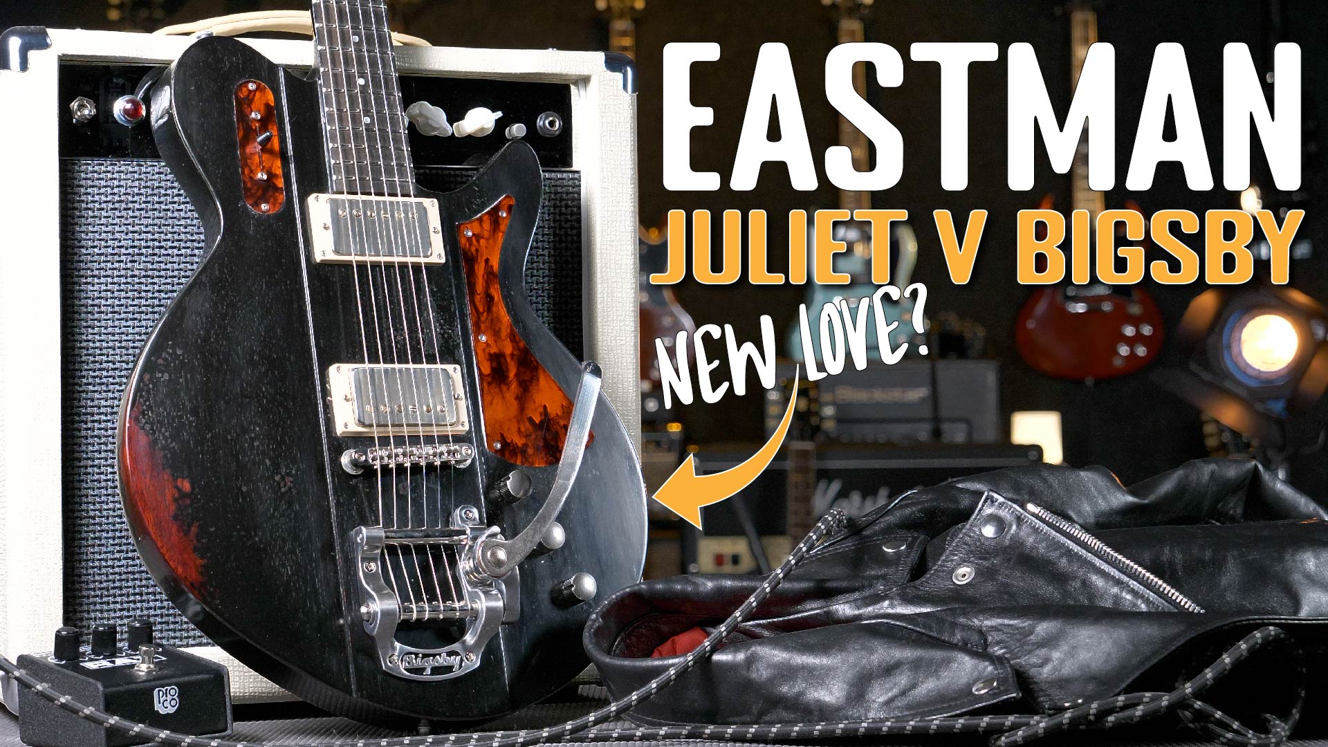 Eastman Juliet /v Bigsby - Electric Guitar Review
