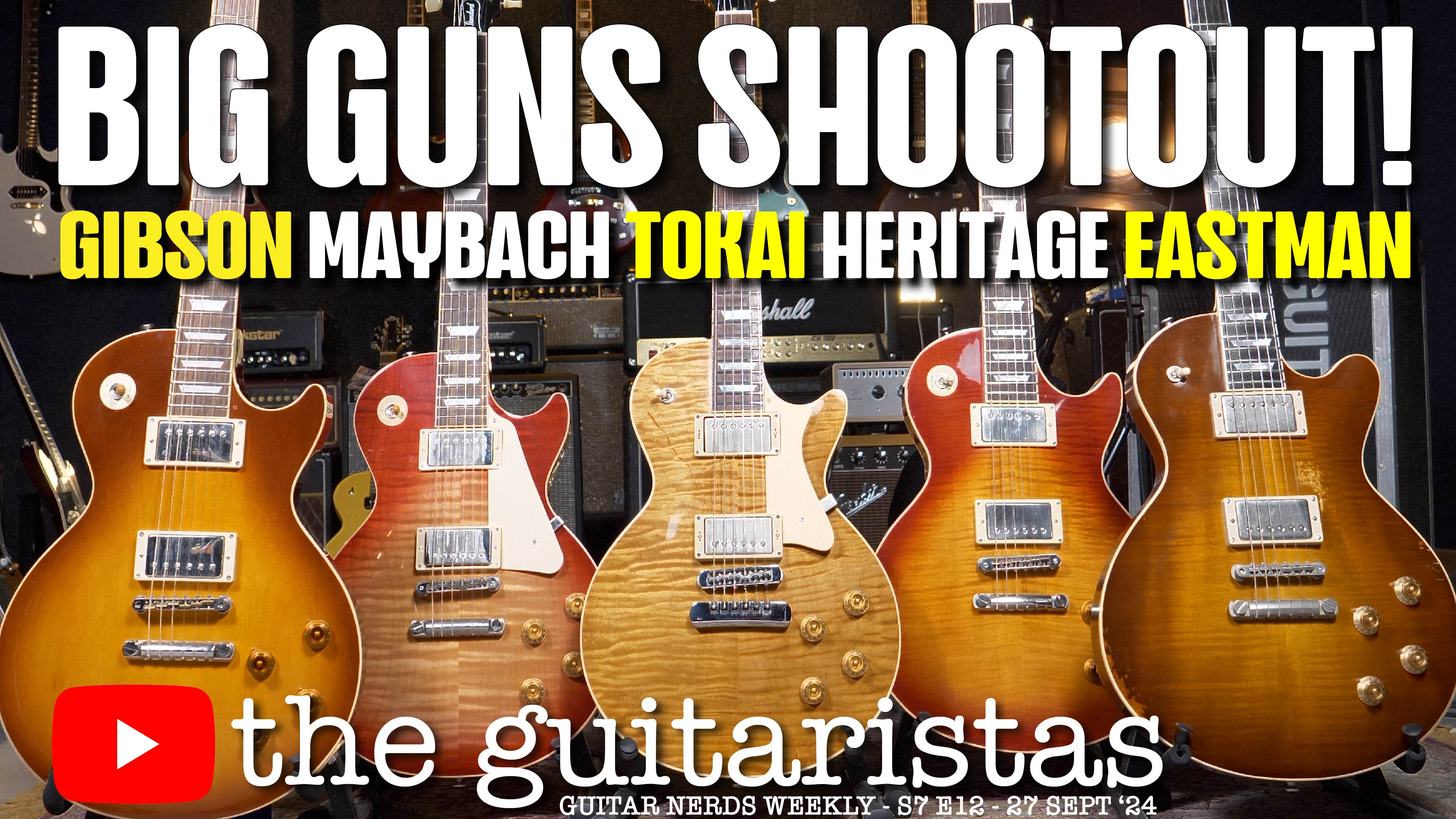 £2K 'Les Paul' Comparison.... Gibson, Maybach, Tokai, Heritage, & Eastman 🎸