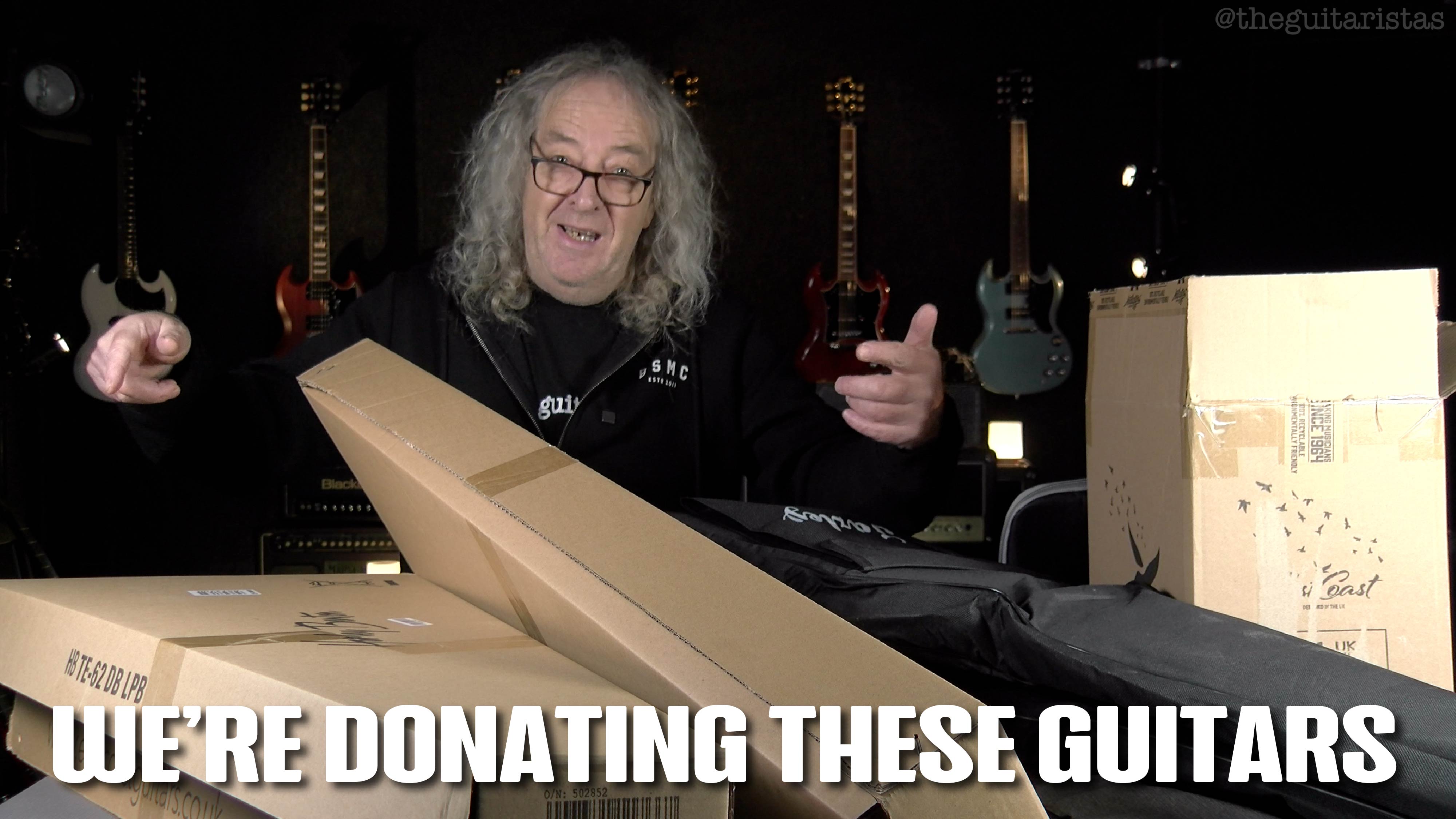Bonus Content 🎸 We're Donating These Guitars!