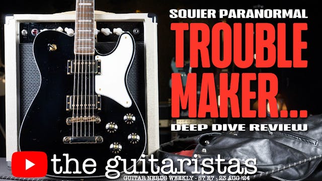 Squier Paranormal Troublemaker Teleca...