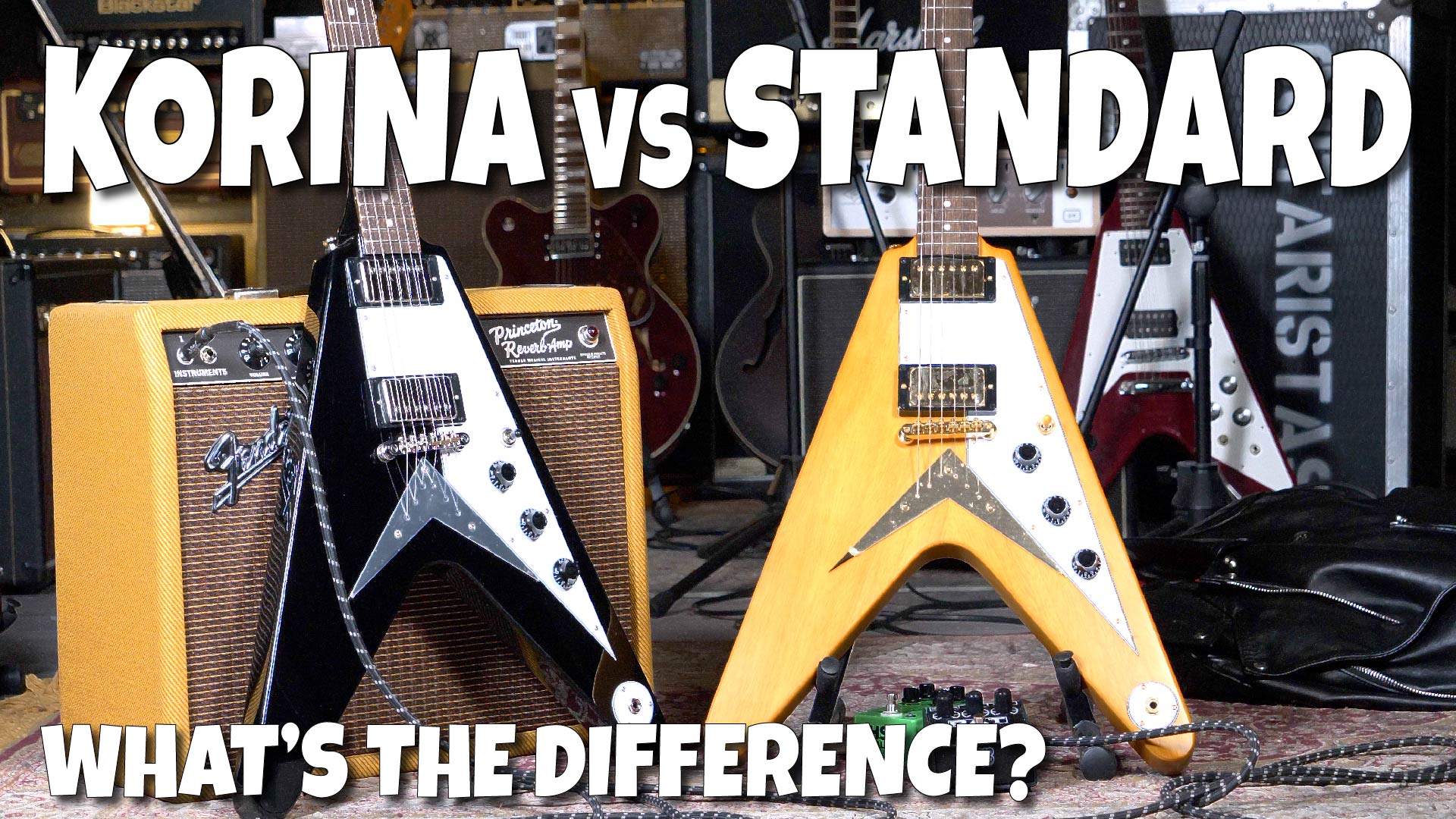 Epiphone Korina vs Standard '58 Flying V's - What's The Difference?