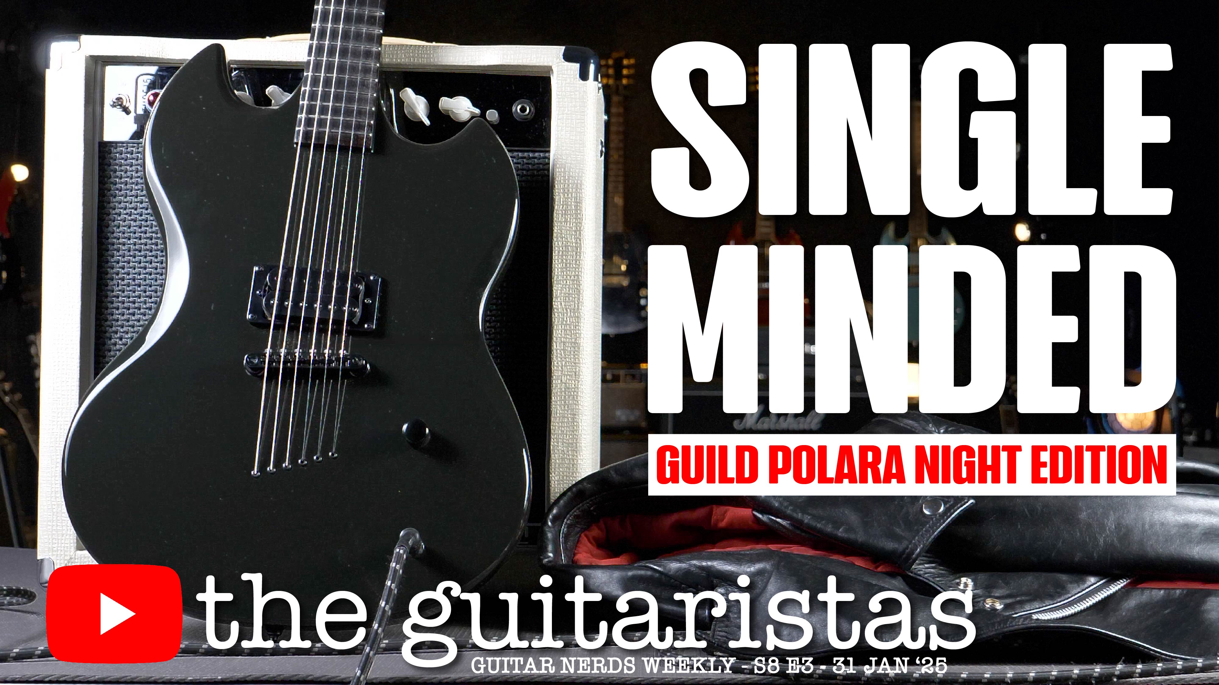 Guild Polara Night Edition Review 🎸 Stealth Bomb Guitar Found in Essex! 💥