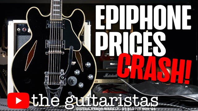 I Bought An Expensive Epiphone At Hug...