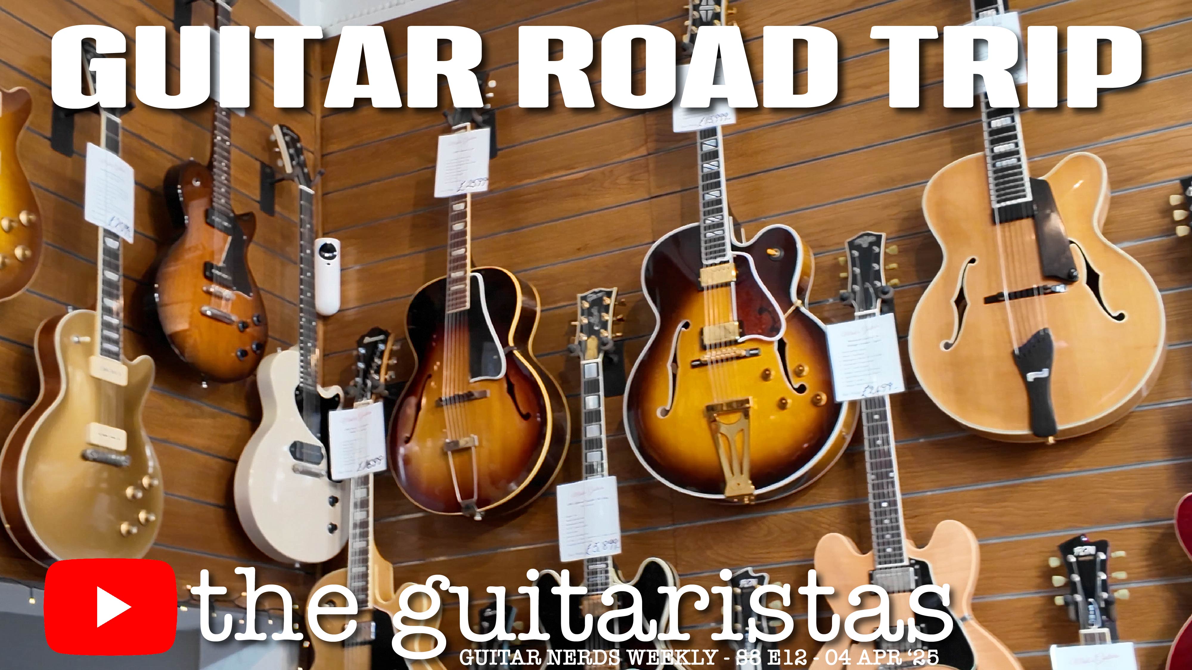 A Guitaristas Road Trip  🎸Maks Guitars London