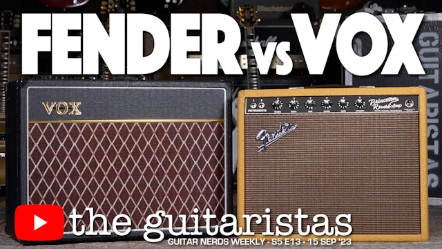 Vox AC15 vs Fender Princeton 65 🎸Side...