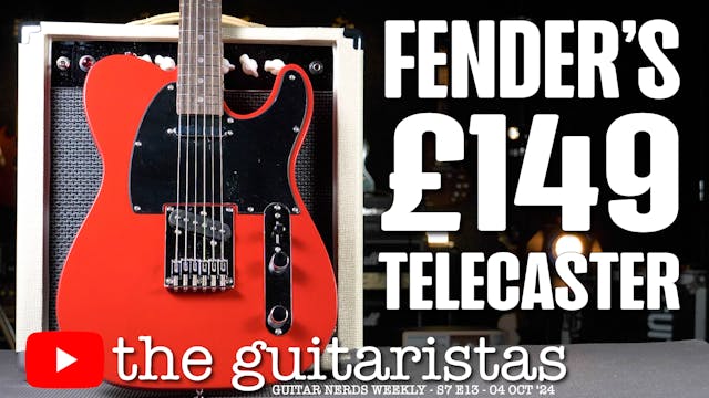 Fender's £149 Squier Sonic Telecaster...