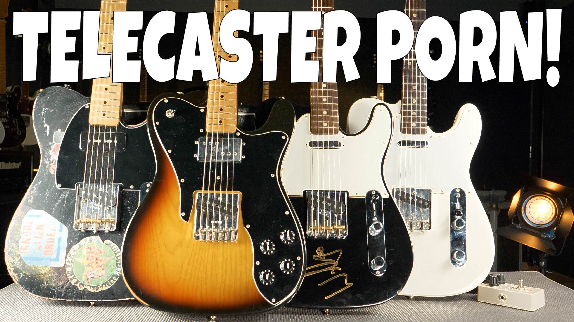 Fender Telecaster Temptation - Four Beauties with a Story To Tell