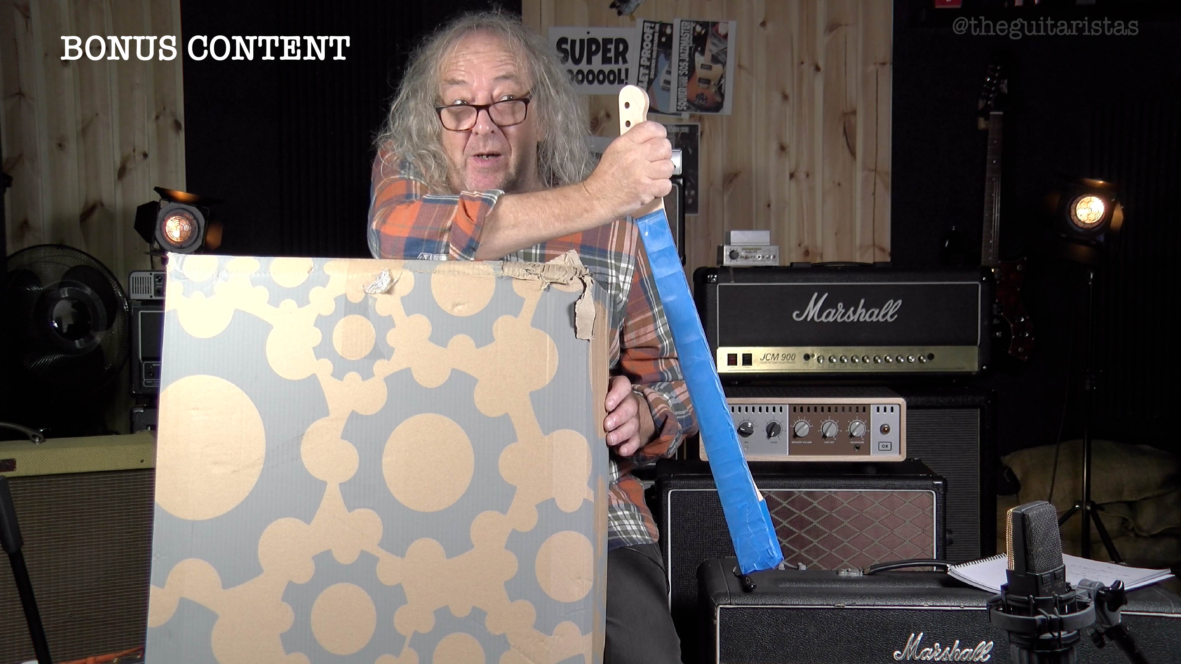 Bonus Mystery Guitar Unboxing!