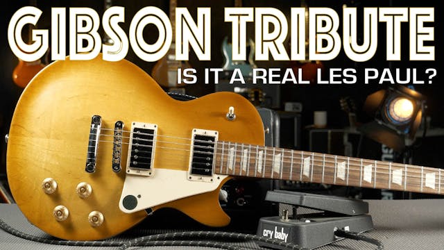 Gibson Les Paul Tribute - Guitar Revi...