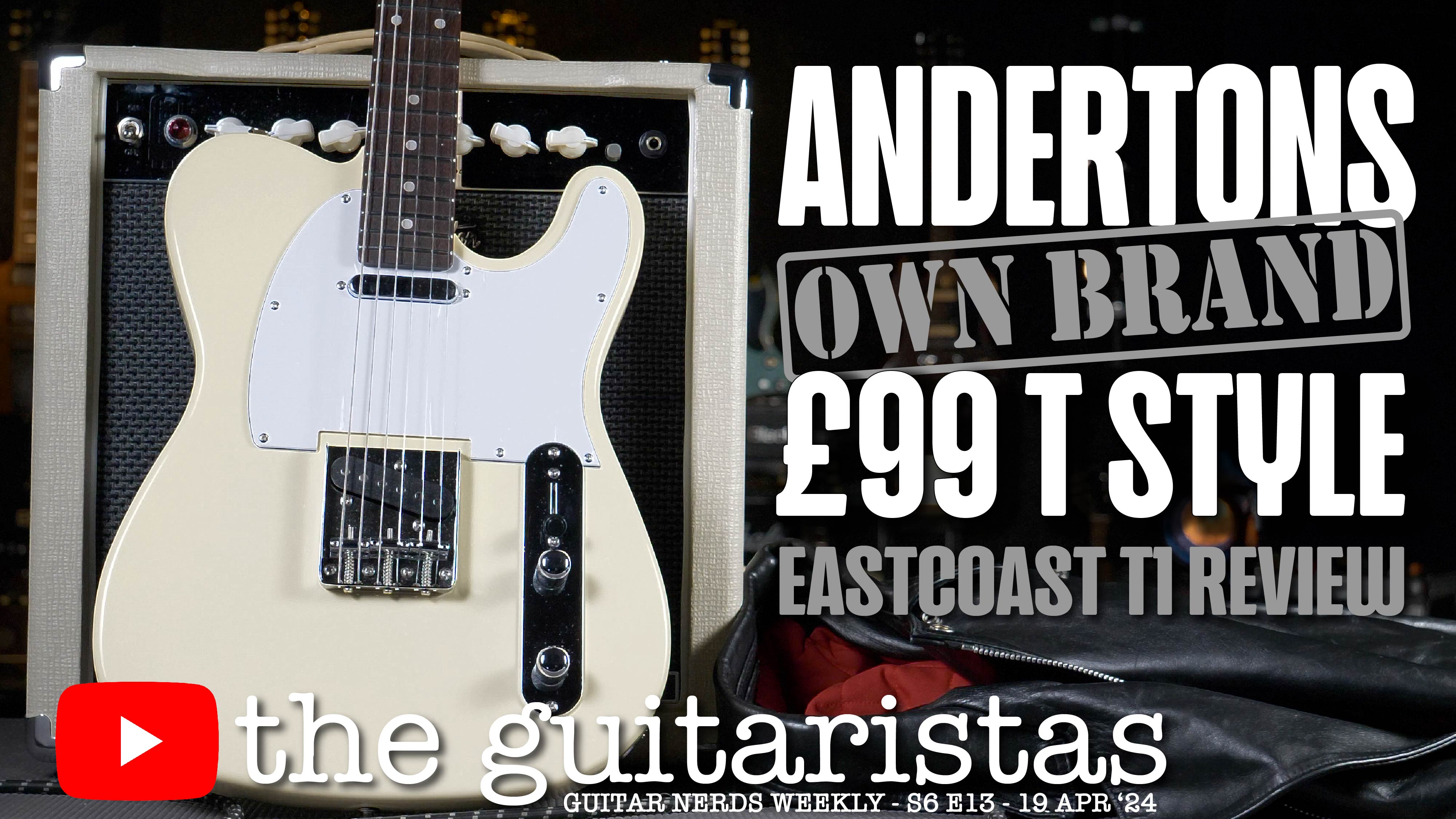 Is This £99 Guitar Any Good? 🎸 Andertons 'Own Brand' EastCoast T1 Review
