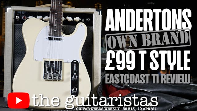 Is This £99 Guitar Any Good? 🎸 Andert...