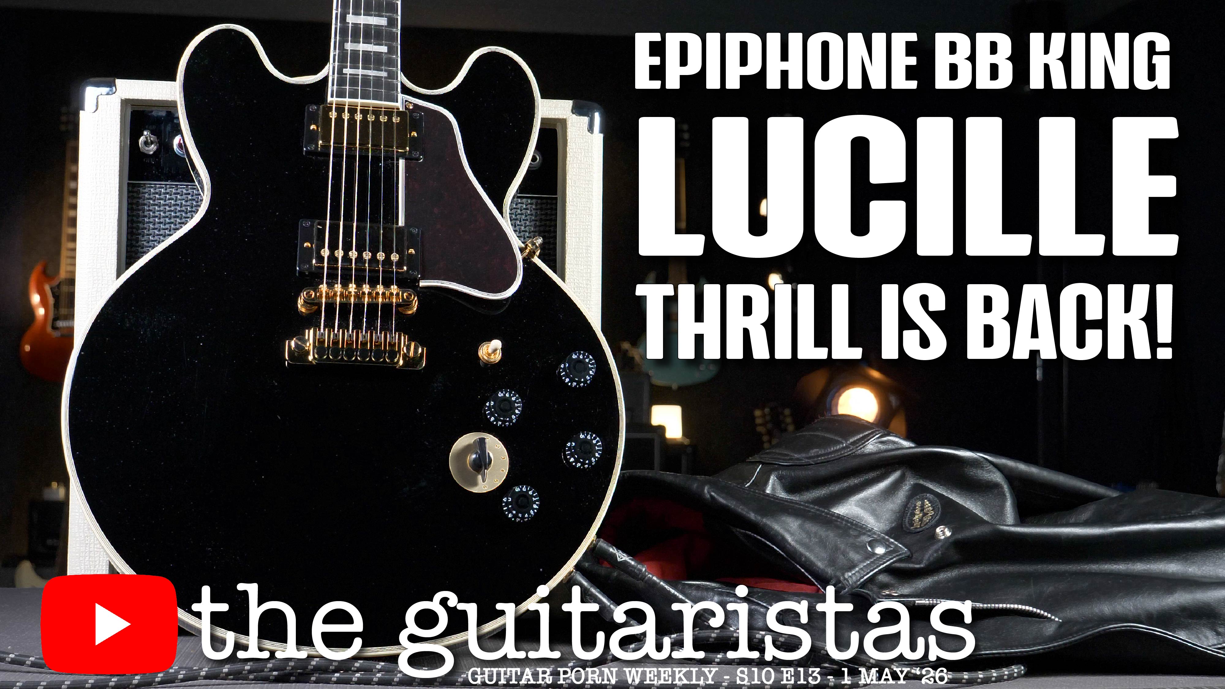 The Epiphone BB King Lucille In Stereo 🎸 A Perfect Excuse To Buy More Pedals!