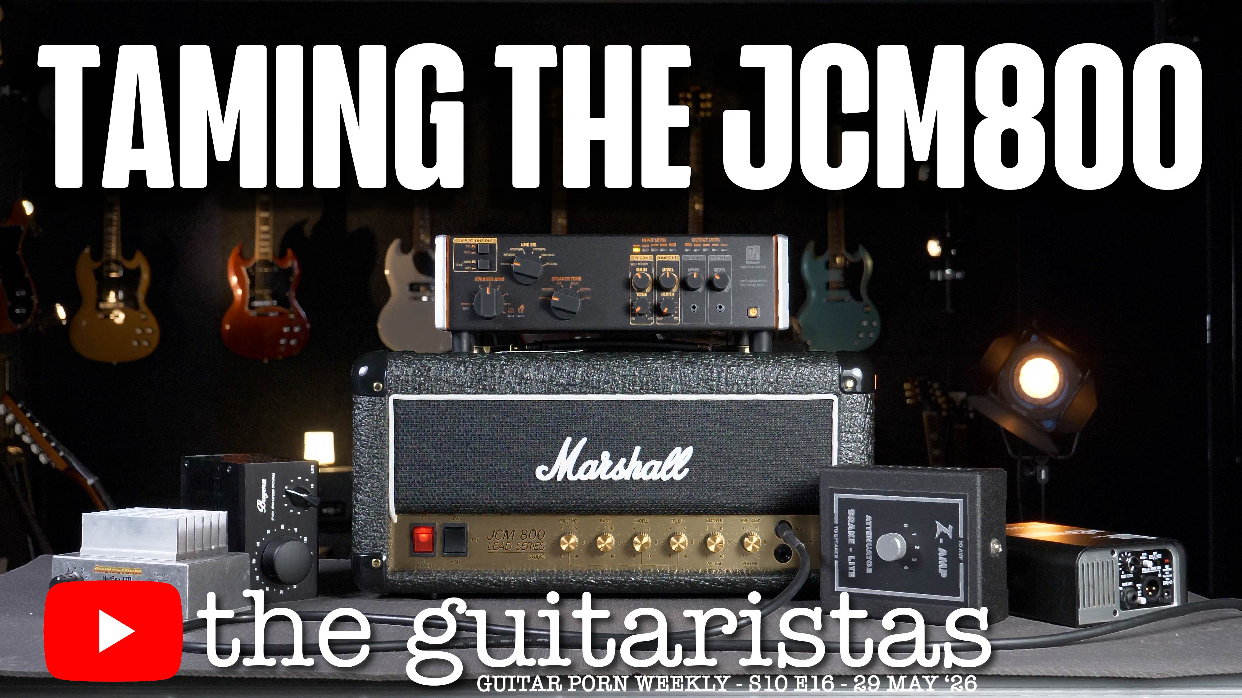 Setting Up A Marshall JCM800 / Fender Princeton Two Amp Rig 🎸