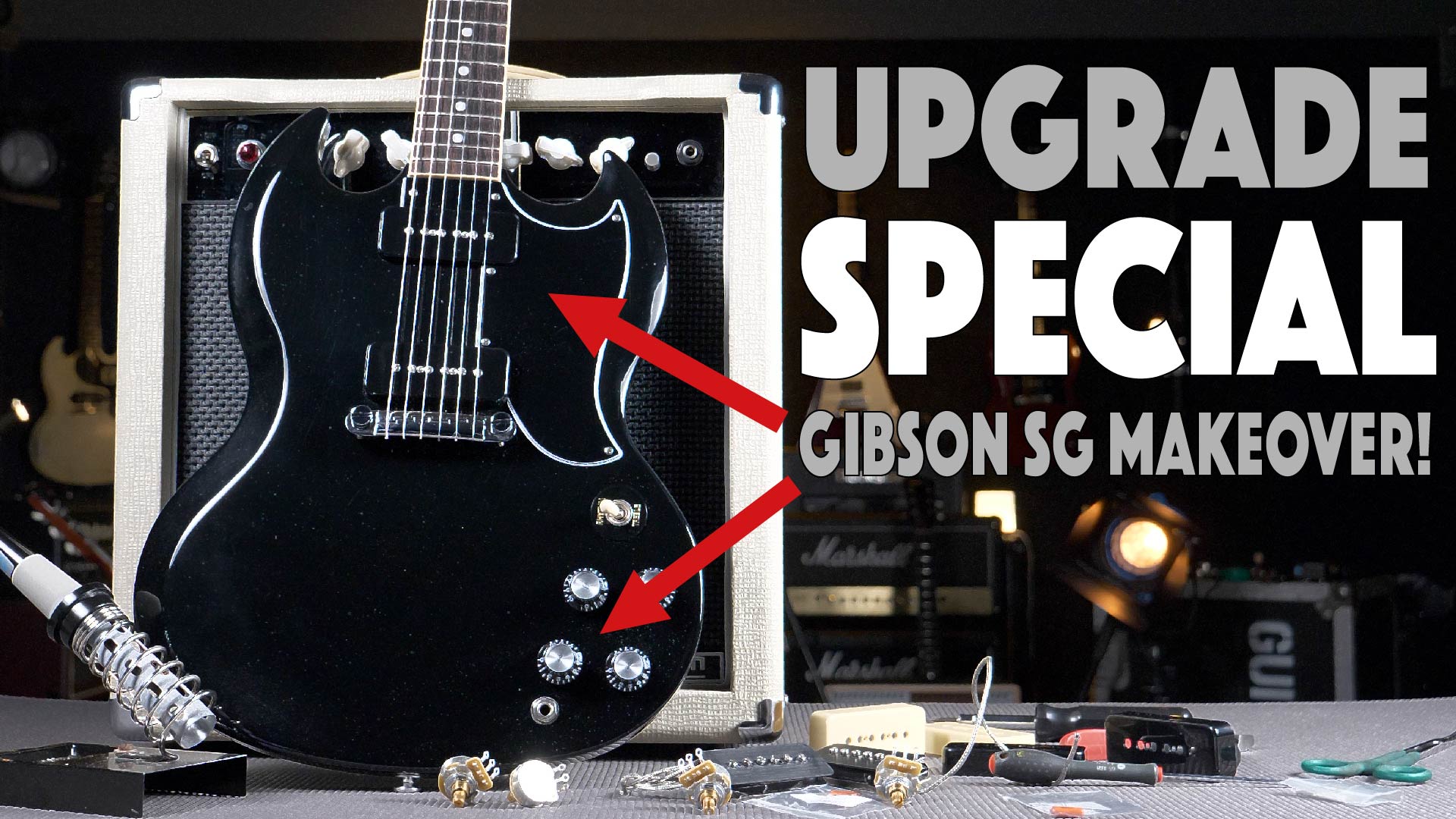 Gibson SG Upgrade Special - Can New Pickups & Wiring Fix It?
