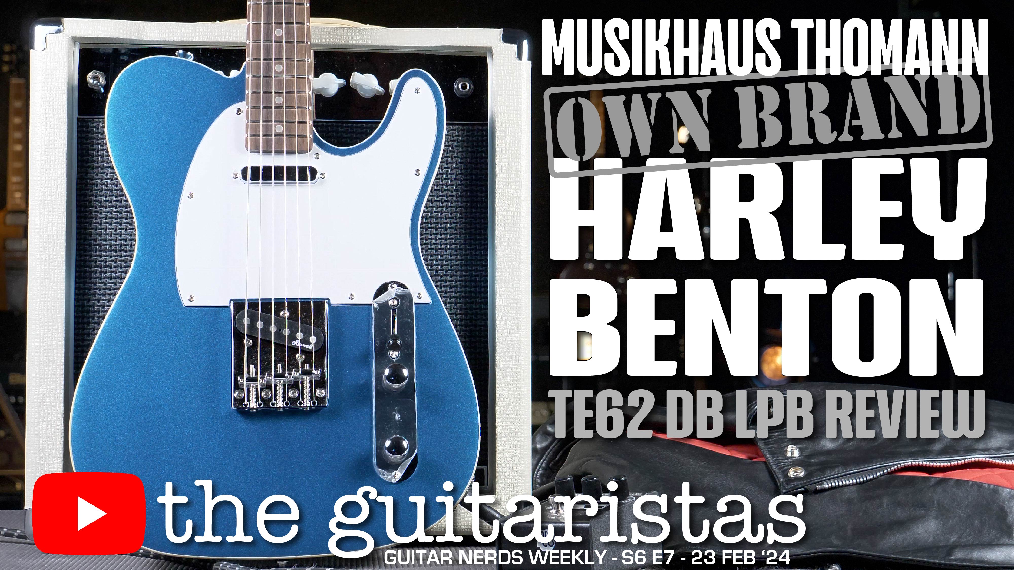 Budget ‘Own Brand’ T Style Review 🎸 Thomann’s Harley Benton TE62