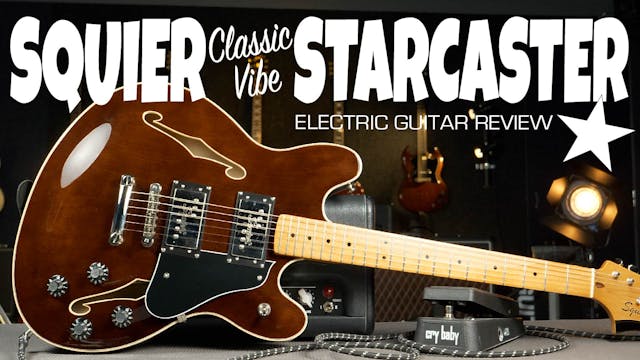 Squier Classic Vibe Starcaster - Funk...