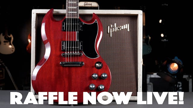 The SG Raffle Is Now Live! 🎸 10 for 4...