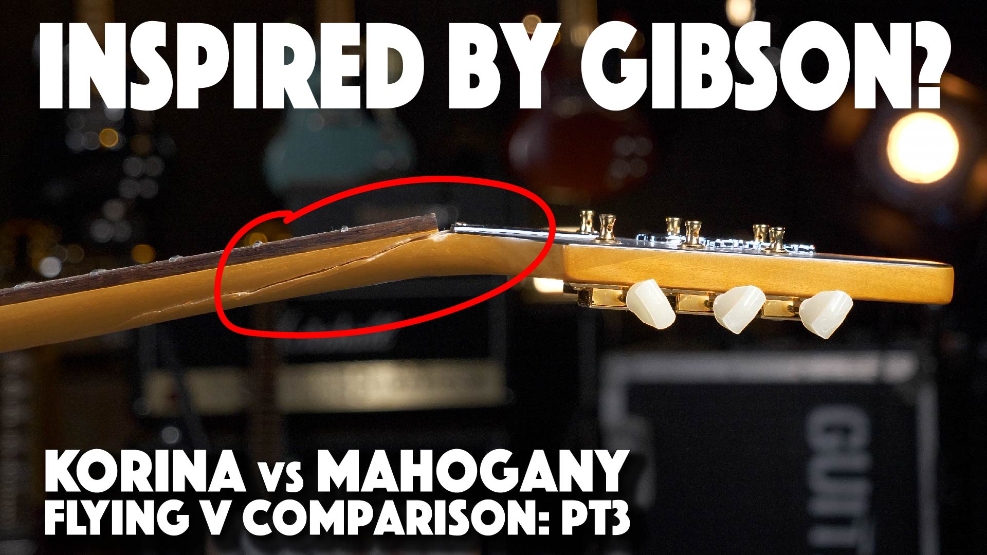 Repairing Broken Headstock & Playing The 'Expensive' Flying V