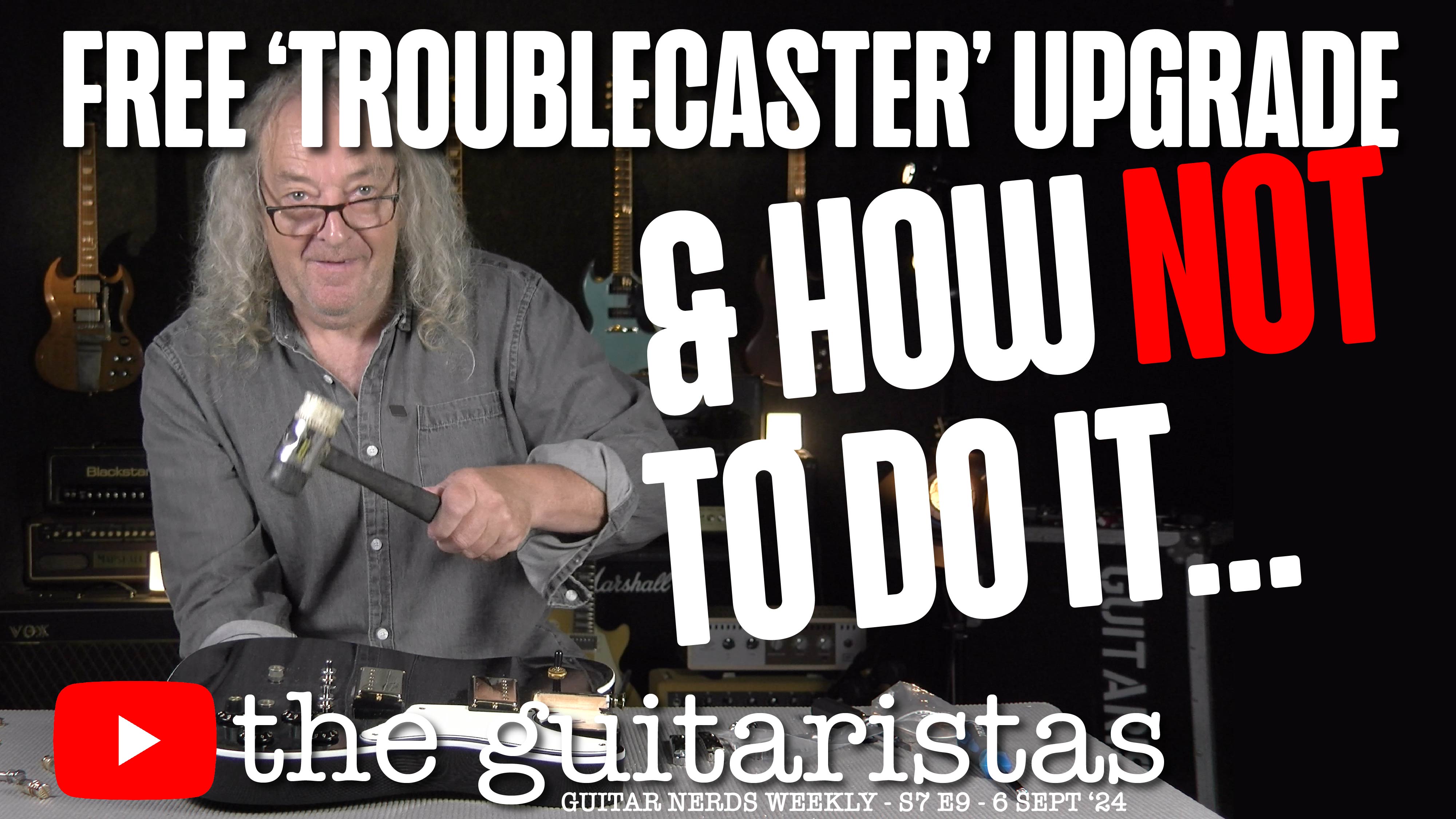 Upgrading A Squier With Free Parts From Man-Drawer 🎸