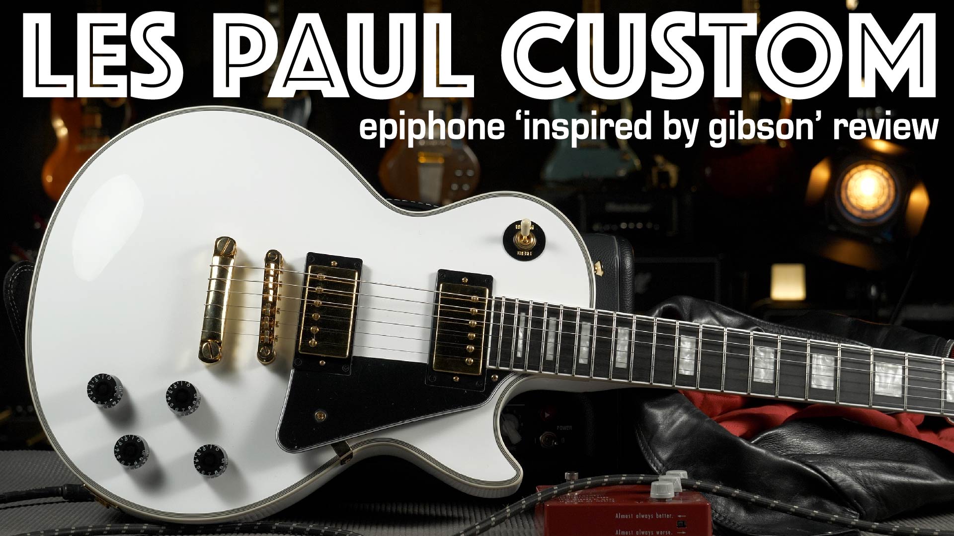 Epiphone Les Paul Custom - Inspired By Gibson - Electric Guitar Review