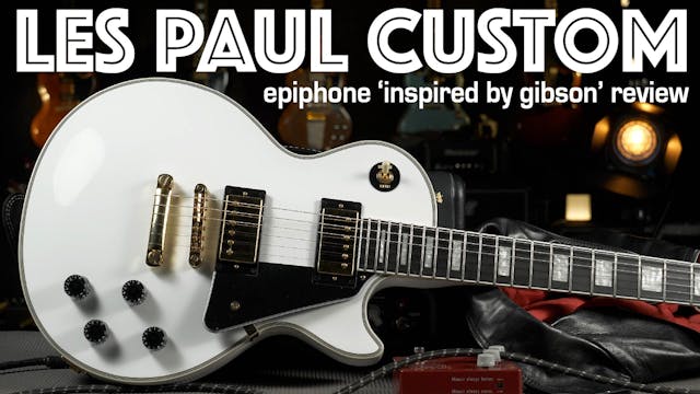 Epiphone Les Paul Custom - Inspired B...