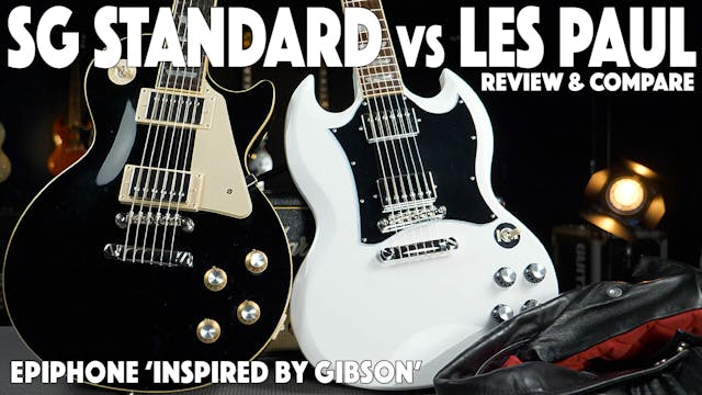 Epiphone SG Standard vs Les Paul Stan...