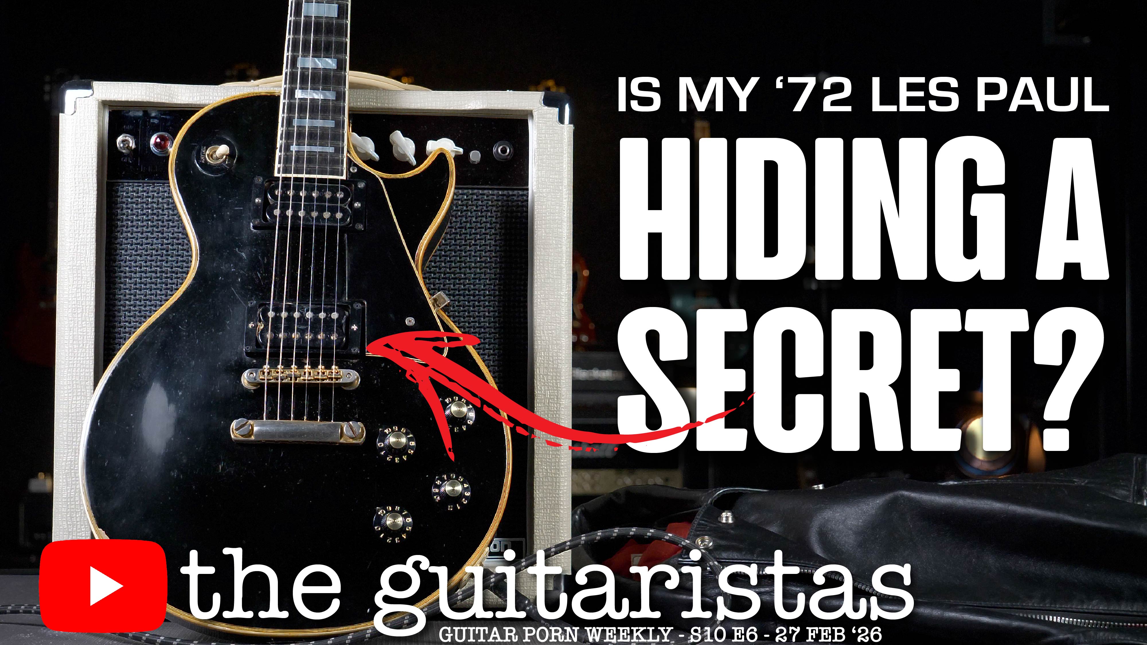 Older Les Paul Custom ‘Mods’ May Hide Secret! 🤫 🎸 Under The Hood Of '72 Gibson