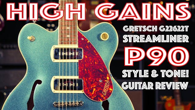 Gretsch G2622T P90 Streamliner Bigsby...