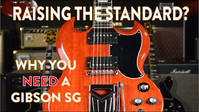 Gibson SG Standard with Sideways Vibr...