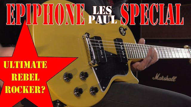 Epiphone Les Paul Special - Is it TV ...