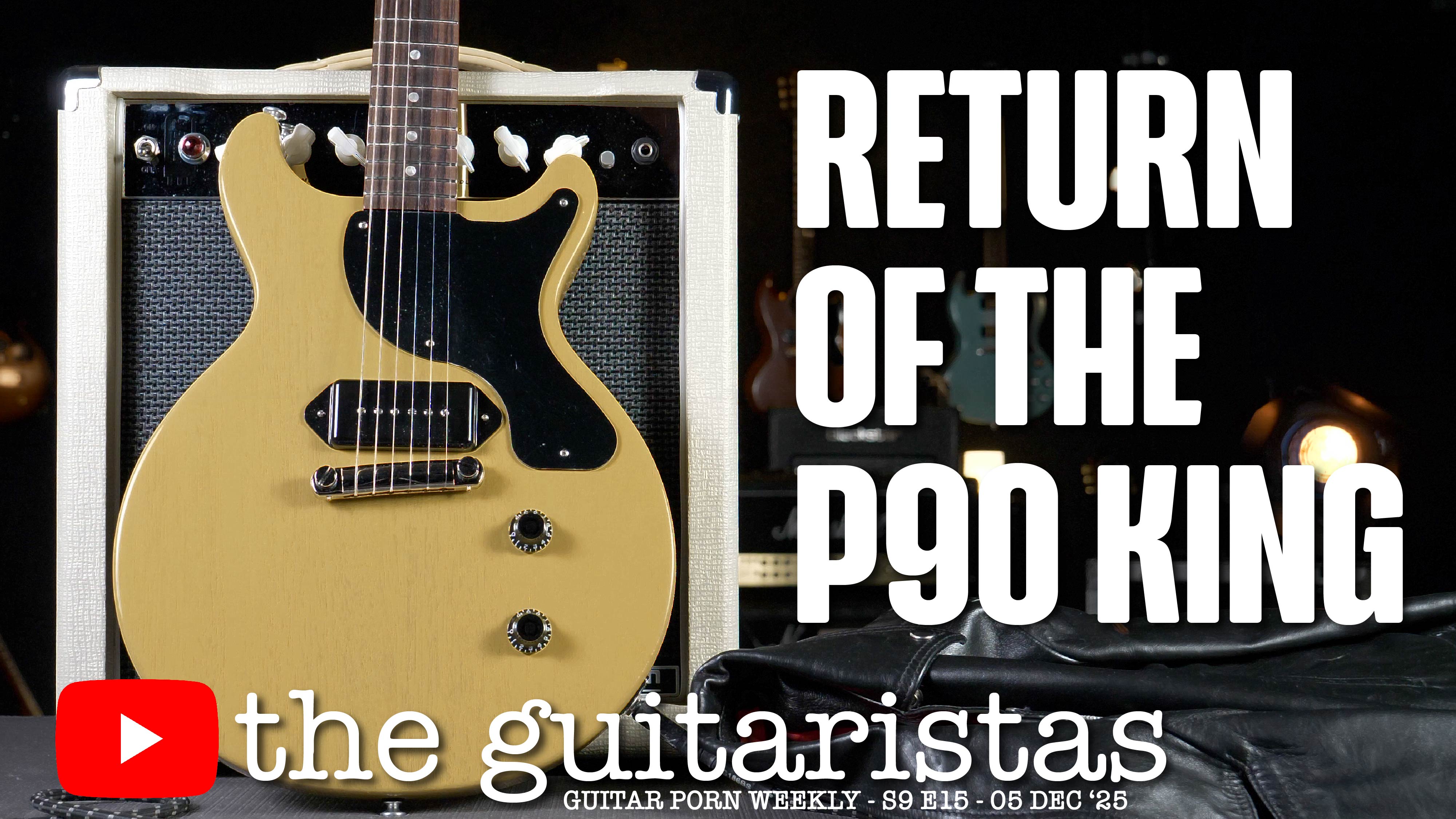 The Gibson Les Paul Junior DC Is Back… In TV Yellow!! 😛👌