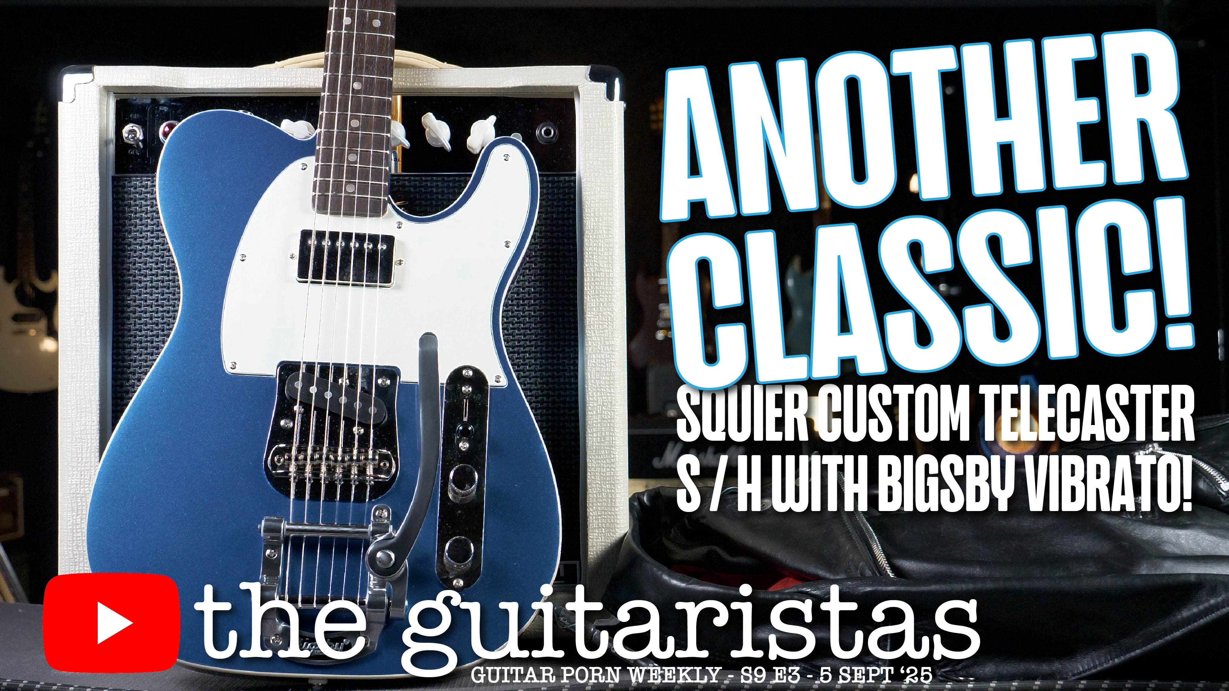 Squier Classic Vibe Custom Telecaster S/H with Bigsby 🎸Deep Dive Review