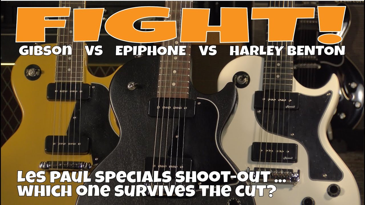 Epiphone Les Paul Special vs Gibson vs Harley Benton - Which One Survives?