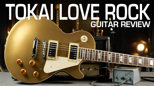 Tokai Love Rock Les Paul Goldtop - UA...