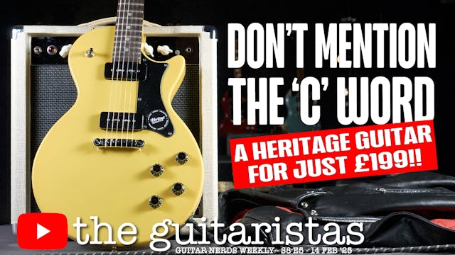 The 'Secret' £199 Heritage Guitar 🎸As...