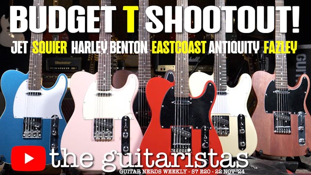 Budget Telecaster Shootout! 🎸Sub $200...