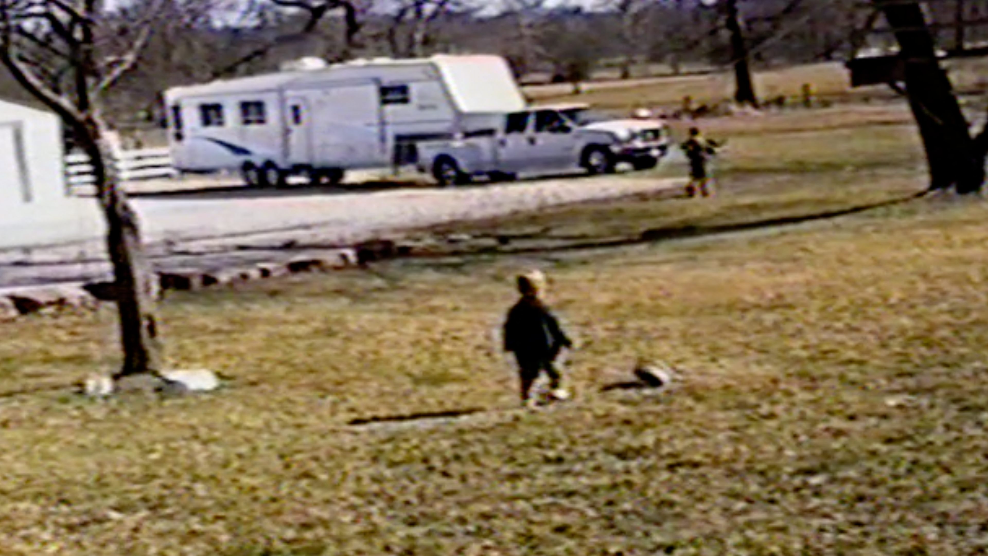 Dad Brings Camper Home