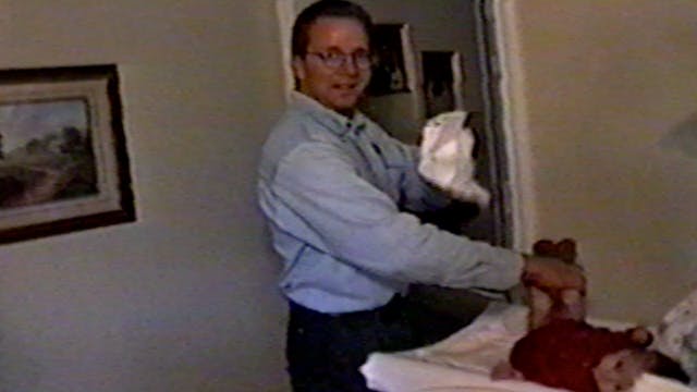 Dad Changes Diaper