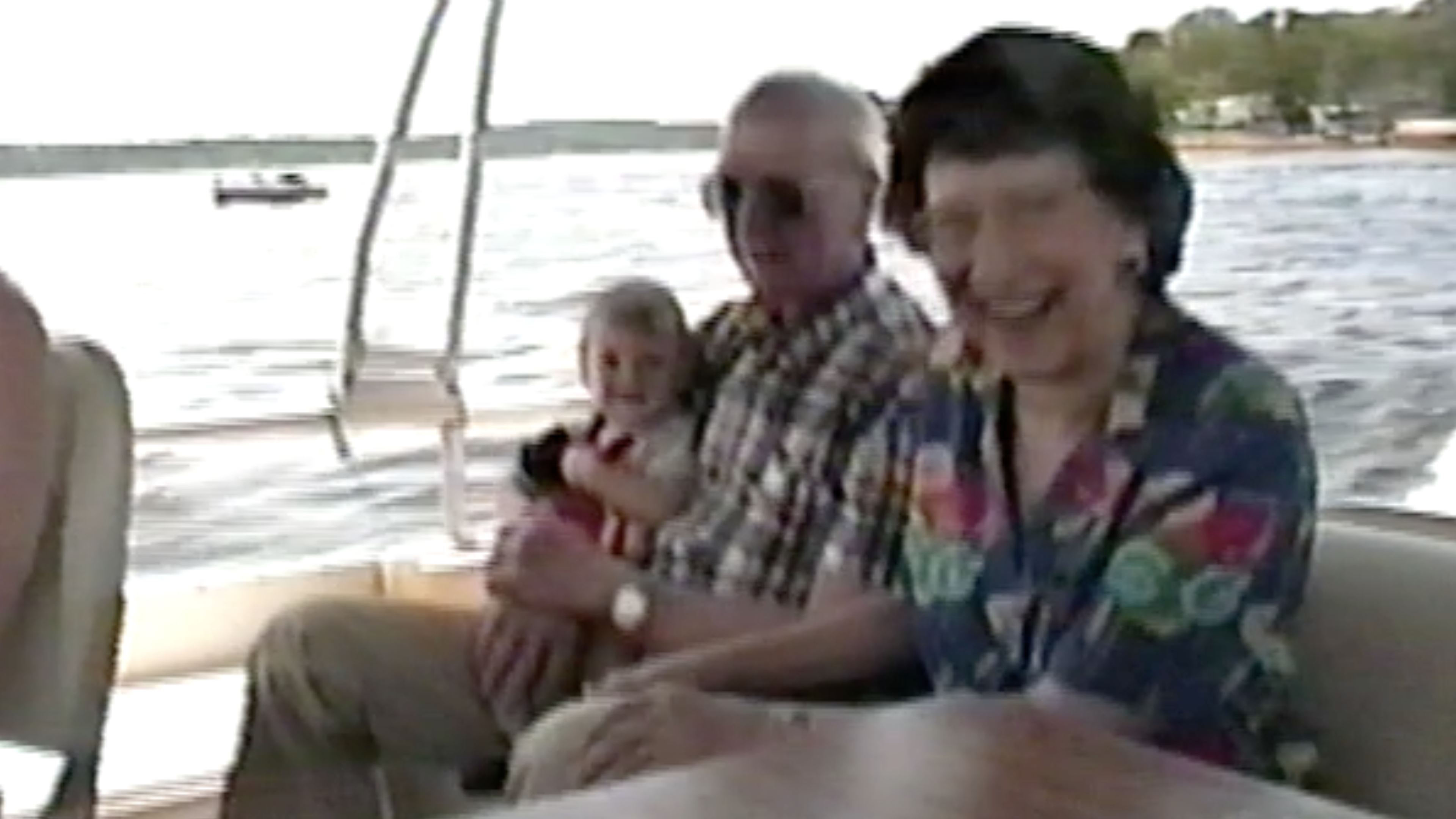 Boating with Jay and Dorothy