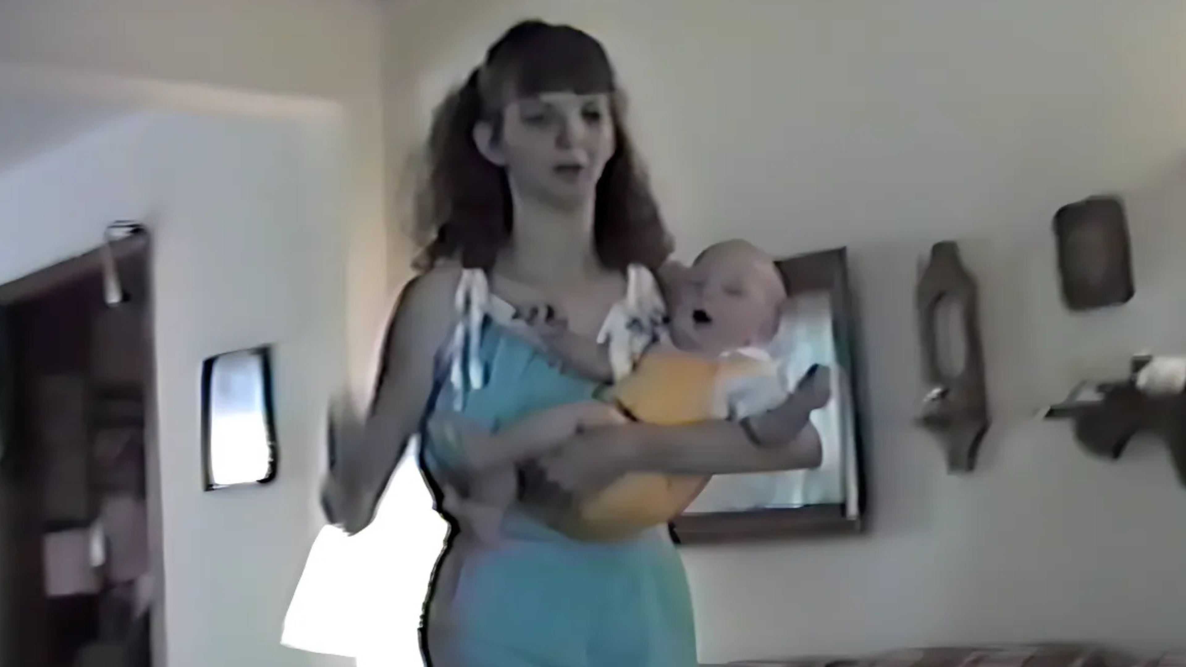 Mother Bathes Nathan