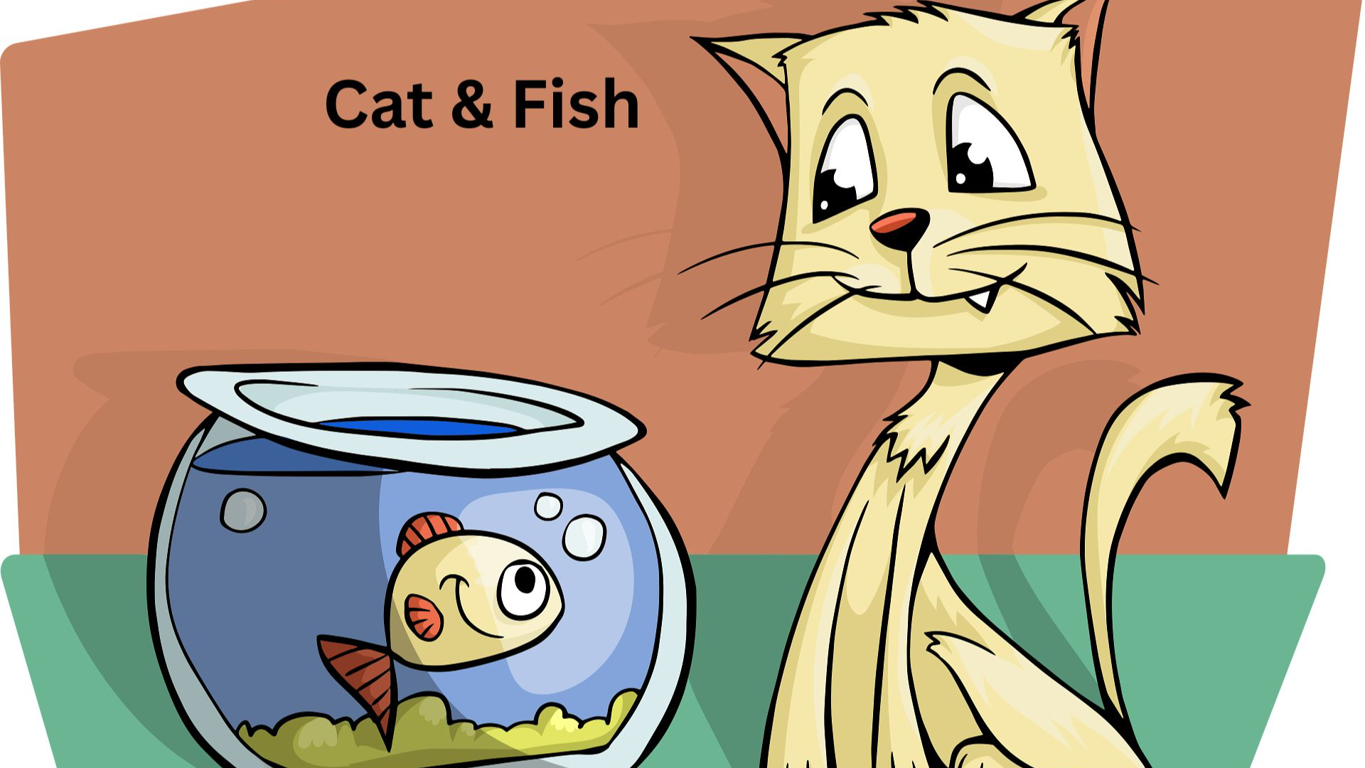 Cat and Fish