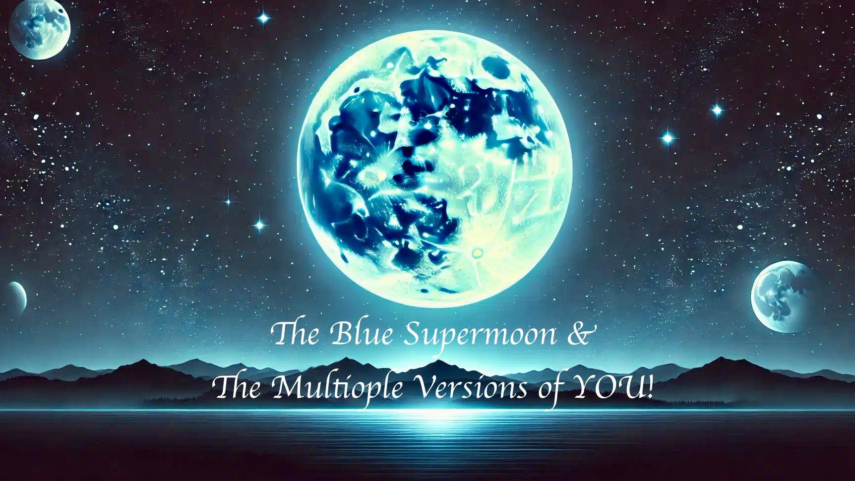 Blue Supermoon & The Multiple Versions of YOU!!