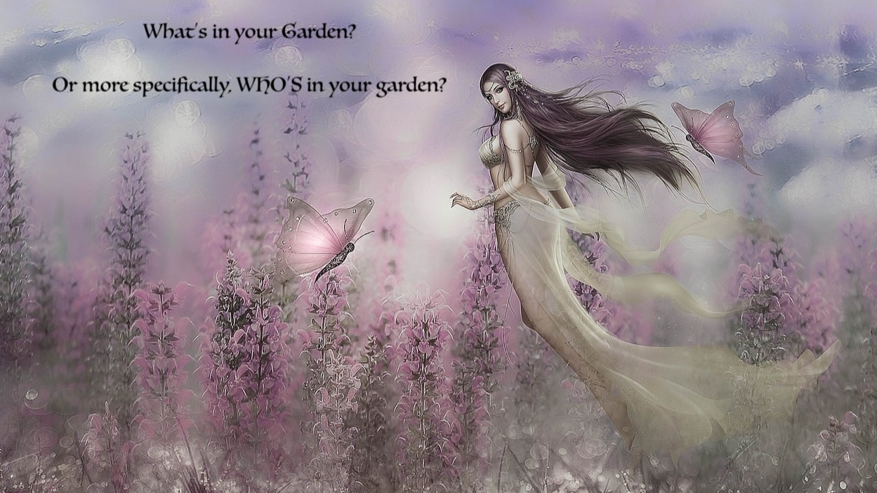 Who's in your Garden?