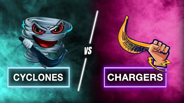 Cyclones vs. Chargers (Sunday 03.03)