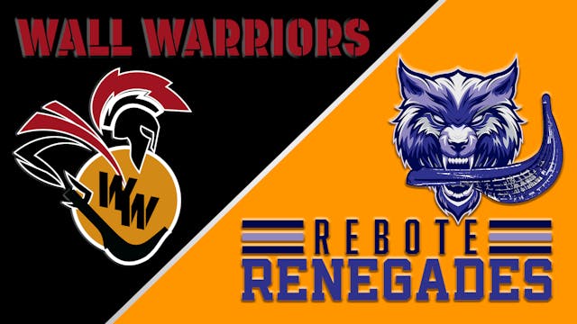 Warriors vs. Renegades (Sunday 3.6)